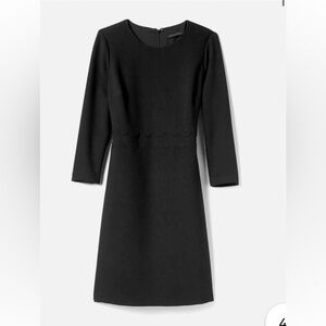 Banana Republic Scallop Ponte Sheath Dress